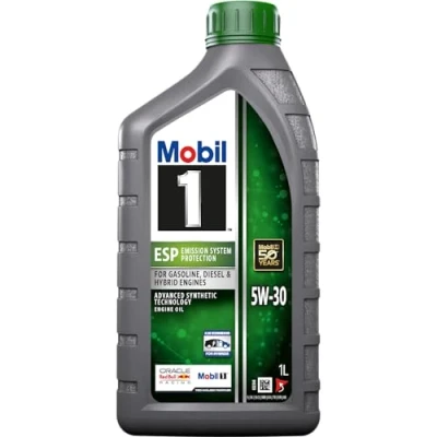 Abbildung von Mobil 1 ESP 5W 30 1l Motoröl 157293 VOLKSWAGEN: Passat B5 Estate, Golf 4, 5, AUDI: Q3, A8 D3, A4 B8 Avant, BMW: 3 Saloon, 5 Touring