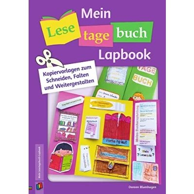 Abbildung von Mein Lesetagebuch Lapbook: Kopiervorlagen zum Schneiden, Falten und Weitergestalten