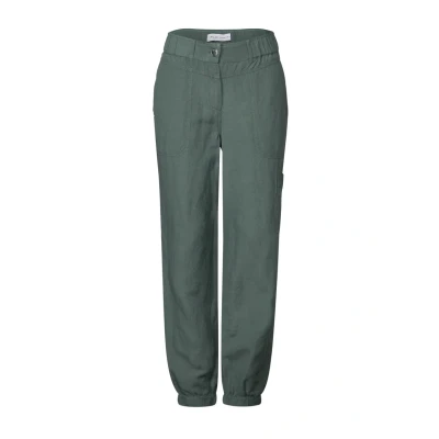 Abbildung von Cecil LOOK Cargohose, Damen, Größe: XXLx28, Grün