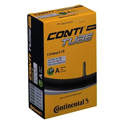 Abbildung von Continental Luftschlauch Fahrrad Compact 24 Wide Fahrradschlauch, Schwarz, 47/57 507