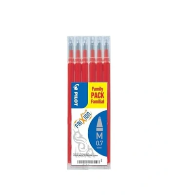 Abbildung von pilot 006658 refil 3 stk frixion erasable rot 0,7