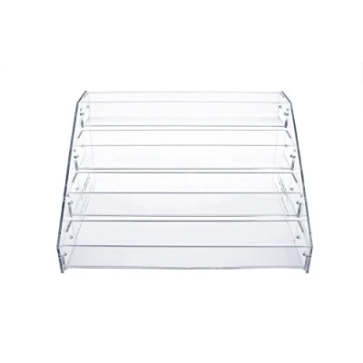 Abbildung von AIMEILI 4 Reihen Acryl Kosmetik Aufbewahrung Organizer und Nagellack Anzeigen Halter/Make Up Etuis