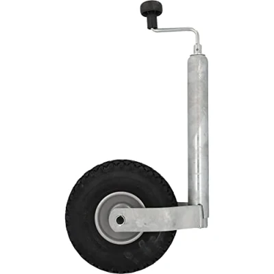 Abbildung von Cartrend 80144 Anhänger Stützrad, verzinkt, 48 mm, Luftbereifung