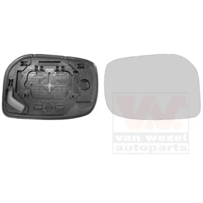 Abbildung von VAN WEZEL 5432832 Außenspiegelglas rechts TOYOTA: Yaris II Hatchback
