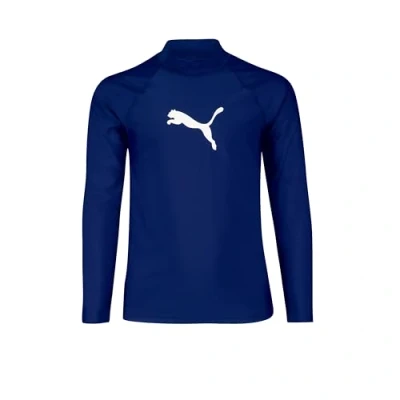 Abbildung von Puma Kinder Rashguard Badebekleidung, Marineblau, 152