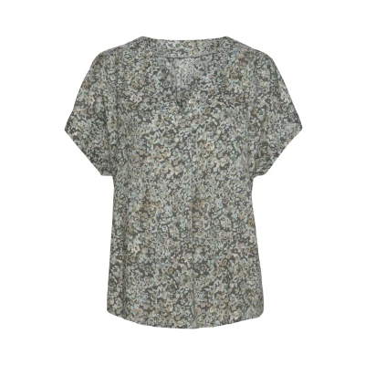 Abbildung von Lascana Bluse, Damen, Größe: 36/38, Grau bedruckt