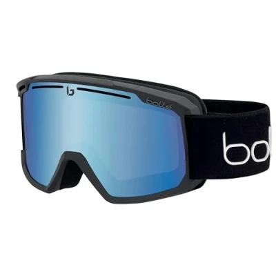 Abbildung von bollé MADDOX Black Corp Matte Light Vermillon Blue Kat 1, Skibrille, Medium, Unisex Erwachsene