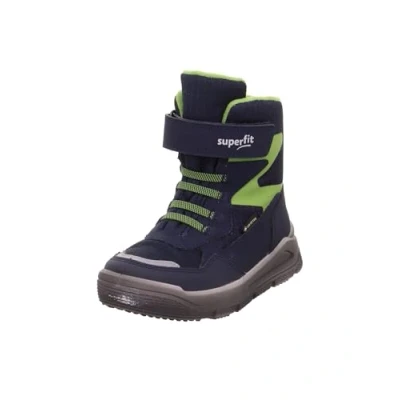 Abbildung von Superfit MARS Schnürstiefelette für Kinder, Größe: 25, Blau/hellgrün Schuhe