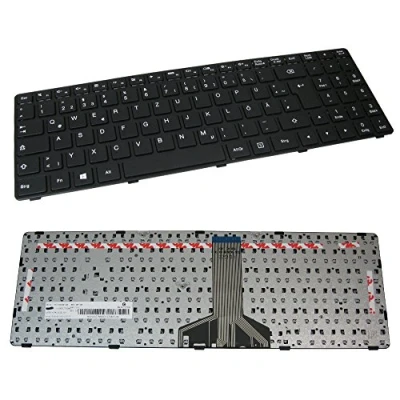 Abbildung von Original Tastatur Notebook Keyboard Deutsch QWERTZ für Lenovo IdeaPad IBM 100 15 15.6 15IB 15IBD 15IBG 15IBY 15ISK ITH 80QQ (Deutsches Tastaturlayout)