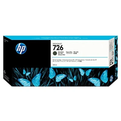 Abbildung von HP CH575A 726 Mattschwarz Original Druckerpatrone mit hoherReichweite(300ml)fürHPDesignJet