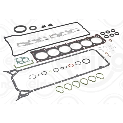 Abbildung von ELRING 633.580 Dichtungsvollsatz, Motor mit Wellendichtring Kurbelwelle, Ventildeckeldichtung, ohne Ventilschaftabdichtung