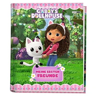 Abbildung von Gabby&#039;s Dollhouse: Meine ersten Freunde: Kindergartenfreundebuch mit wattiertem Cover