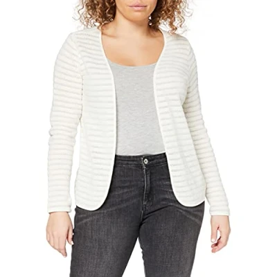 Abbildung von ONLY Onlcrystal Strickjacke, Damen, Größe: XL, Cloud dancer