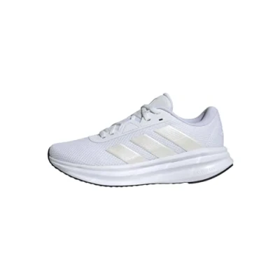 Abbildung von adidas Performance Galaxy Laufschuh Stabilität, Damen, Größe: 37 1/3, Cloud white metalic core black Schuhe