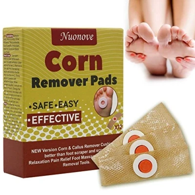 Abbildung von Hühneraugen, Hühneraugen Pflaster, Entferner, Corn Remover, Druckschutzpflaster Zur Behandlung bei hartnäckiger und Hornhaut (1PACK)