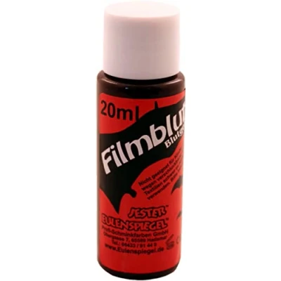 Abbildung von Eulenspiegel 405079 Filmblut / Blutgel, dunkel, 20 ml, Theaterblut, Halloween, Karneval, Motto Party