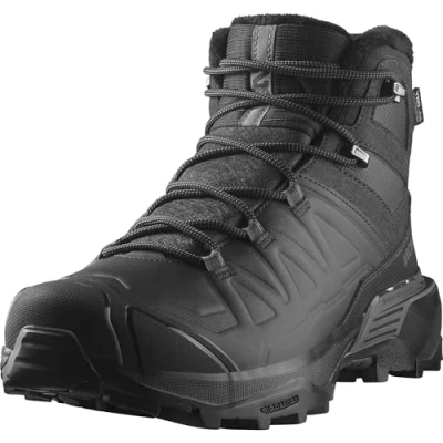 Abbildung von Salomon X Ultra Snowpilot WP Snowboot/Winterstiefel, Herren, Größe: 48, Black/phantom/castlerock Textil/synthetik