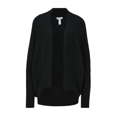 Abbildung von s.Oliver Black Label MIT Pailletten Strickjacke, Damen, Größe: XL, Schwarz