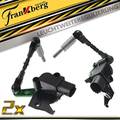Abbildung von Frankberg 2x Niveausensor mit GestänG E Luftfederung Vorne Links Rechts für A6 4G2 C7 4GC Avant 4G5 4GD A7 Sportback 4GA 4GF A8 4H2 4H8 4HC 4HL 2009 2019 4H0941286G