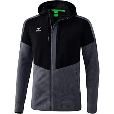 Abbildung von Erima Trainingsjacke, Herren, Größe: Small, Schwarzgrau