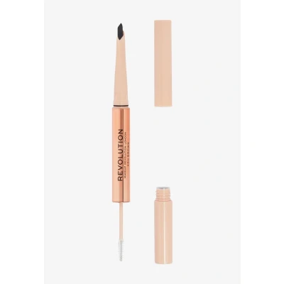 Abbildung von Makeup Revolution Fluffy BROW Filter DUO Augenbrauenfarbe, Größe: One Size, Ash brown