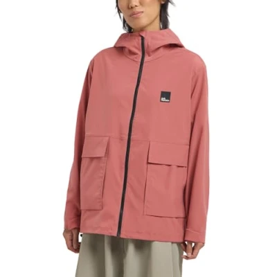 Abbildung von Jack Wolfskin Terracade Outdoorjacke, Damen, Größe: XL, Mineral red