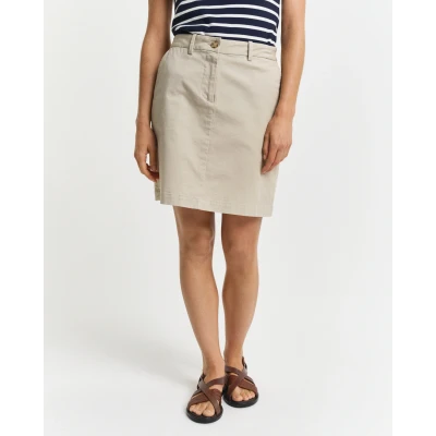 Abbildung von GANT Skirt Minirock, Damen, Größe: 34, Dry sand