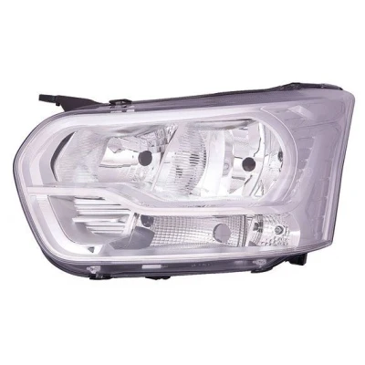 Abbildung von ABAKUS 431 11C6RMLD EM Scheinwerfer rechts H7, H15, PY21W, W5W ohne Lampenträger, Glühlampe mit Stellmotor für LWR PX26d, PGJ23t 1, BAU15s
