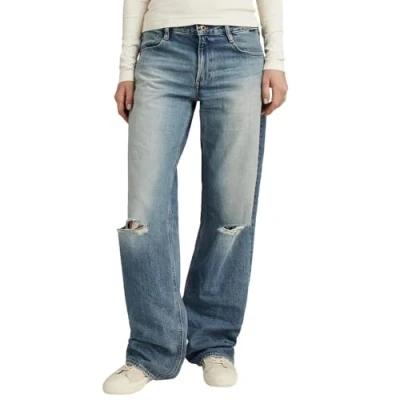 Abbildung von G Star Judee Jeans Relaxed Fit, Damen, Größe: 26x32, Antique faded blue agave ripped