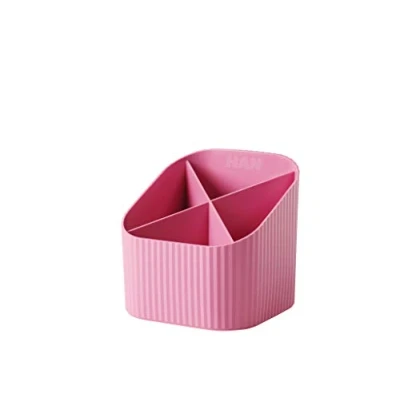 Abbildung von HAN Schreibtischköcher Re X LOOP say yes to 100% recycled, modernes, junges Design für alle Schreibtischutensilien, rosa, 17238 956