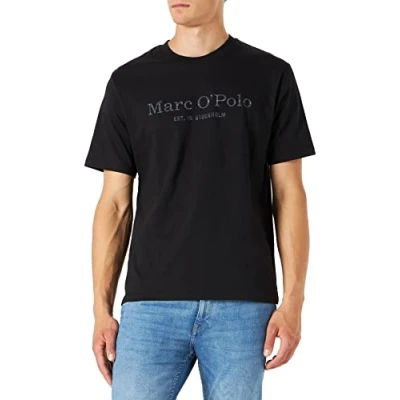 Abbildung von Marc O&#039;Polo Short Sleeve Tshirt print, Herren, Größe: Medium, Black
