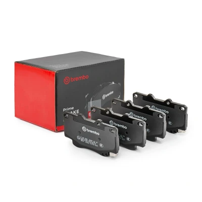 Abbildung von BREMBO P 83 069 Bremsbelagsatz mit akustischer Verschleißwarnung ohne Zubehör TOYOTA: HILUX 3 Pick up, Pritsche/Fahrgestell (KUN1, TGN3, TGN2