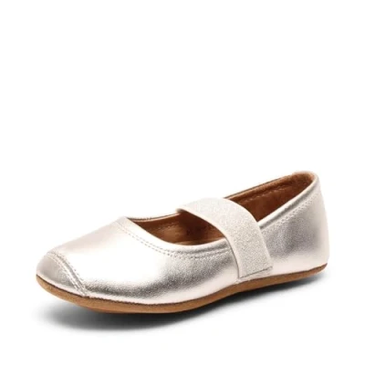 Abbildung von Bisgaard Mädchen Ballet Geschlossene Ballerinas, Silber, 31 EU