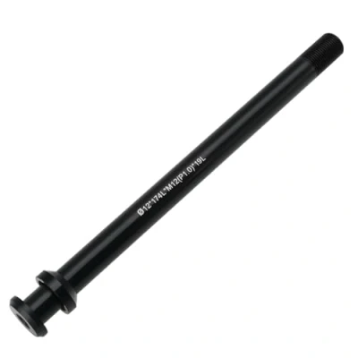 Abbildung von YINETTECH 1PC Bike Thru Hinterachse 12mm x 174mm 1,0mm Aluminium Legierung Rennrad Achse Für Mountainbike Spieß Hebel Fahrrad Rahmen mit Gewinde M12 1,0 mm