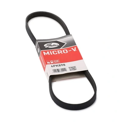 Abbildung von GATES Micro V 4PK898 Keilrippenriemen 898 4 Polyester, EPDM (Ethylen Propylen Dien Kautschuk) SUZUKI: Jimny Off Road, SWIFT 2