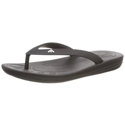 Abbildung von Fitflop Iqushion Kids Junior Ergonomic Flip Flops Flipflop, Schwarz, 31 EU