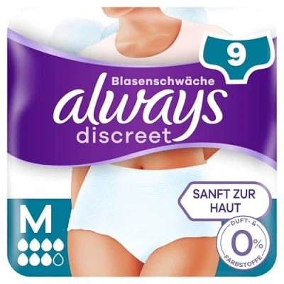Abbildung von always Discreet Inkontinenz Pants Plus M 0% 9