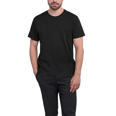 Abbildung von HRM Herren Heavy Luxury Roundneck Tee, schwarz, Gr. L I Fair Trade T Shirt mit Rundhalsausschnitt Nachhaltig &amp; aus 100% Bio Baumwolle