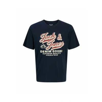 Abbildung von Jack &amp; Jones Tshirt print, Herren, Größe: 3XL, Sky captain