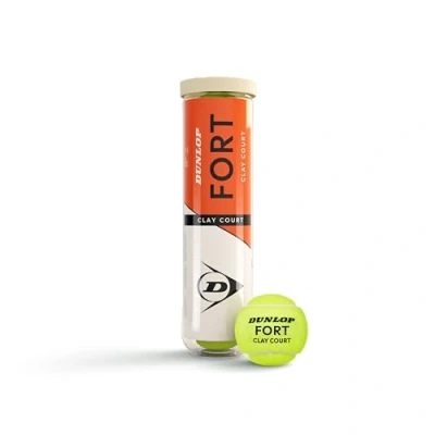 Abbildung von Dunlop Tennisball Fort Clay Court Der Profi auf dem Sandplatz