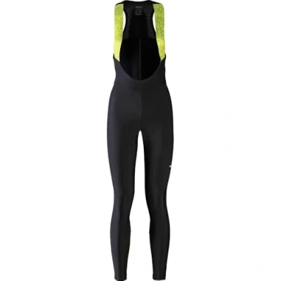 Abbildung von GORE WEAR Damen Thermo Fahrrad Trägerhose Progress, Mit Sitzpolster, 40, Schwarz/Neon Gelb