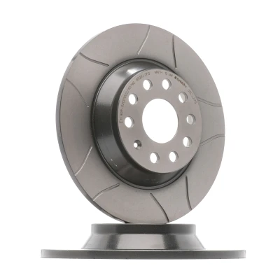 Abbildung von BREMBO 08.C501.75 Bremsscheibe 300 12 9 voll, geschlitzt beschichtet mit Schrauben VOLKSWAGEN: Golf 7, Sharan II, 7 Variant, AUDI: A3 Saloon