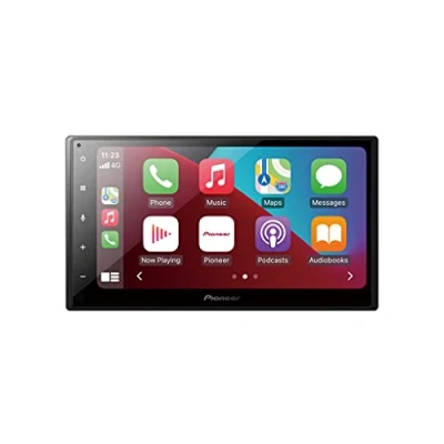 Abbildung von Pioneer SPH DA160DAB F, 6,8&quot; 2 DIN Mediareceiver mit Apple CarPlay, Android Auto, DAB+ und Bluetooth, inklusive Displayschutzfolie, Schwarz
