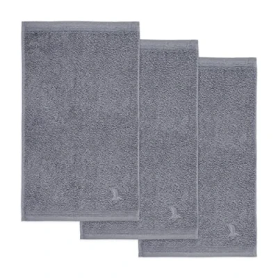 Abbildung von möve Superwuschel Gästetuch 30 x 50 cm aus 100% Baumwolle, stone 3er Set