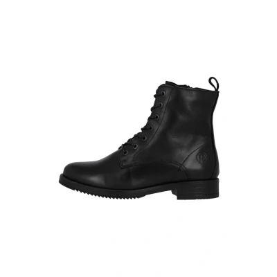 Abbildung von Palado Stiefeletten Damen Chalki bequeme Boots Made in Portugal elegante &amp; robuste Stiefel für Herbst Winter modische Winterschuhe Schwarz (Glatt) UK8 EU41