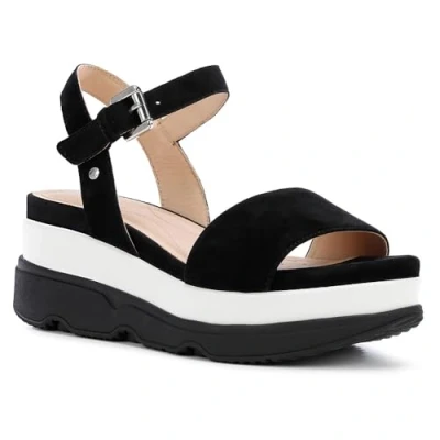 Abbildung von Geox Gardenia Plateausandalette, Damen, Größe: 39, Black Schuhe