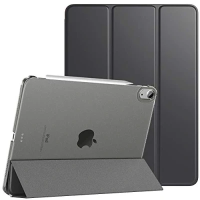 Abbildung von TiMOVO für iPad Air 11 Zoll Hülle M2 2024,iPad 6 Hülle,iPad 5/4. Generation (2022/2020), Schlank Schutzhülle mit Transparenter Rückseite, Auto Schlaf/Aufwach Case Space Grau