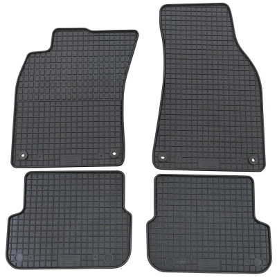 Abbildung von Petex 14310 Fußmattensatz Gummi vorne und hinten 4 schwarz AUDI: A6 C6 Saloon, Avant, C5 Saloon