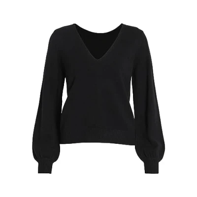 Abbildung von VILA Wendbarer Strickpullover, Damen, Größe: XS, Black