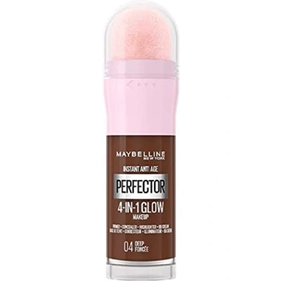 Abbildung von Maybelline New York Instant Anti Age Rewind Perfector, 4 in 1 Glow Primer, Concealer, Highlighter, selbstanpassende Farbtöne, gleicht den Hautton mit einem Finish aus, Farbton:04 Deep